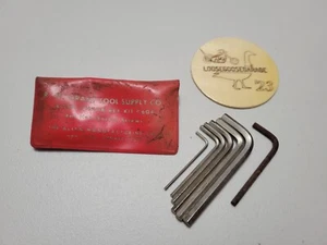 Vintage R.M. Grant Tool Supply Allen Junior Key Set #604 Hartford Connecticut - Picture 1 of 14