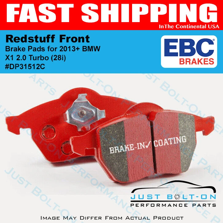 EBC Redstuff Front Brake Pads for 2013+ BMW X1 2.0 Turbo (28i) - Image 1 of 1