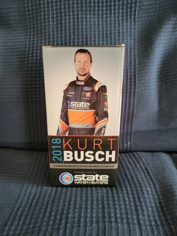 🛣 2018 Kurt Busch Bobblehead NASCAR Texas Motor Speedway Cover