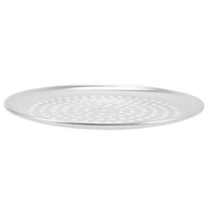 Nonstick Perforated Pizza Pan with Holes - Stainless Steel Tray for Oven-