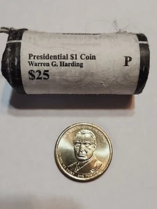 2014-P Warren G. Harding Presidential Dollar "Brilliant Uncirculated" Mint Coin - Picture 1 of 2