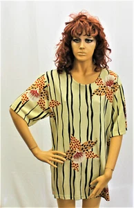 Freya 1/2 Arm Damen T-Shirt Viskose 30 Grad waschbar beigegestreift Gr. 38 - Bild 1 von 4