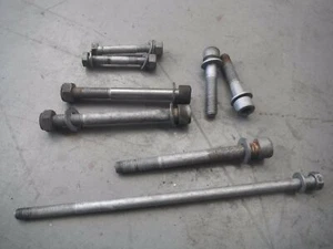 ENGINE MOUNT BOLTS NUTS AS SHOWN BMW F650GS F650 650 650GS 2012 - Picture 1 of 1