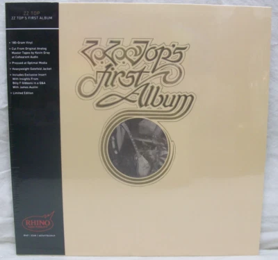 NEW & Sealed ZZ Top "ZZ Top's First Album" LP 180gm Vinyl Record (2024) RHF13268 - Image 1 of 2