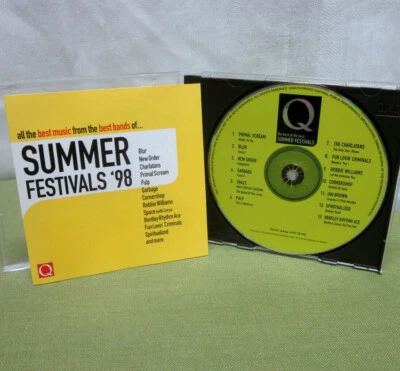 BLUR Primal Scream PULP New Order GARBAGE Spiritualized comp CD 1998 Ian Brown Foto 1 de 2