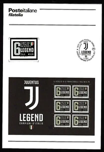 Italia 2017 : Juventus Legend - Bollettino filatelico - Tiratura limitata - Picture 1 of 1