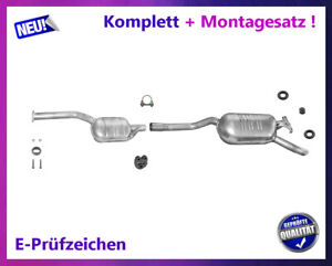 Auspuffanlage für Mercedes W124 200 230 250 2.0 2.3 2.0D 2.5D Montagesatz