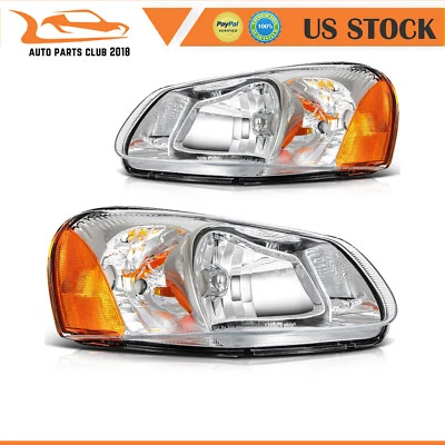 Conjunto de faros para Dodge Stratus 2001-2006 2001 02 2003 Chrysler Sebring Foto 1 de 4