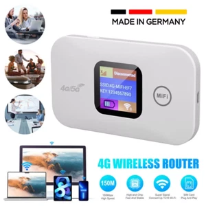 1/2x4G/5G LTE Tragbare Mobiler Wireless WLAN Router Hotspot WiFi Modem SIM Karte - Afbeelding 1 van 14