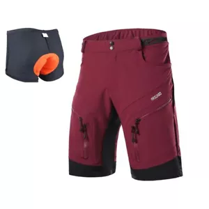 6 Colors Men Mountain Bike Bicycle MTB Riding Road Shorts Cycling Short Pants - Picture 1 of 60