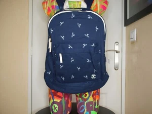 SAC A DOS BARBOUR BEACON COTON BLEU IMPRIME PHARE BLANC REF: LBA0251NY31 - Imagen 1 de 20