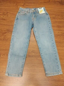 Cat & Jack Girls High Rise Ankle Straight Jeans - Picture 1 of 2