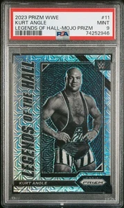 2023 PANINI PRIZM WWE LEGENDS OF THE HALL MOJO PRIZM 5/25 PSA 9 Pop 1 - Imagen 1 de 3