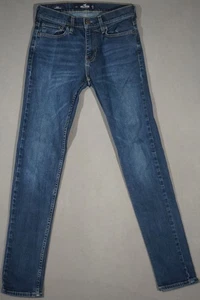 XB01426 ***HOLLISTER*** EPIC FLEX PIERNA AJUSTADA HOMBRE JEANS AZULES 28X34 (msr 29"x33") - Imagen 1 de 6