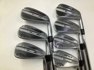 Callaway Apex Pro 2021 Iron Set 4-9,Pw 7pc Flex Stiff N.S.PRO MODUS3 TOUR 105 - Picture 1 of 6