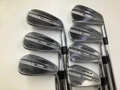 Callaway Apex Pro 2021 Iron Set 4-9,Pw 7pc Flex Stiff N.S.PRO MODUS3 TOUR 105 - Image 1 of 4
