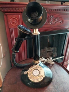 Vintage OPC Charleston Candlestick Phone . Made In Korea  - Picture 1 of 10