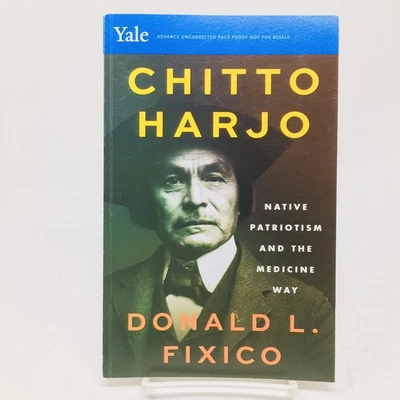 Chitto Harjo Native Patriotism ARC Donald Fixico Native Leader Medicine Way NEW - Image 1 of 4