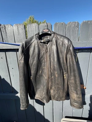 Chaqueta de cuero Andrew Marc XL Foto 1 de 4