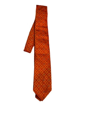 Corbata David Donahue 100 % seda color melón venta al por menor $115 Foto 1 de 4