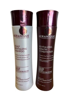 Keranique Kopfhaut Revitalisierendes Shampoo Conditioner Set Farbboost, 8 Oz EA - Bild 1 von 2