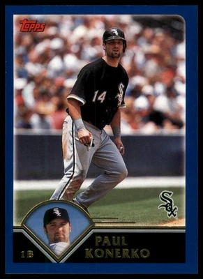 2003 Topps #523 Paul Konerko Chicago White Sox Baseball - Image 1 of 2