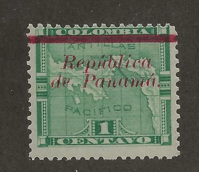 Sobreimpresión Panamá Colombia Scott 129 Usado Foto 1 de 2