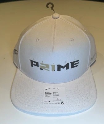 Coach Prime Colorado Buffaloes- Nike Pro Flatbill White Snapback Hat- New w/Tags - Image 1 of 4