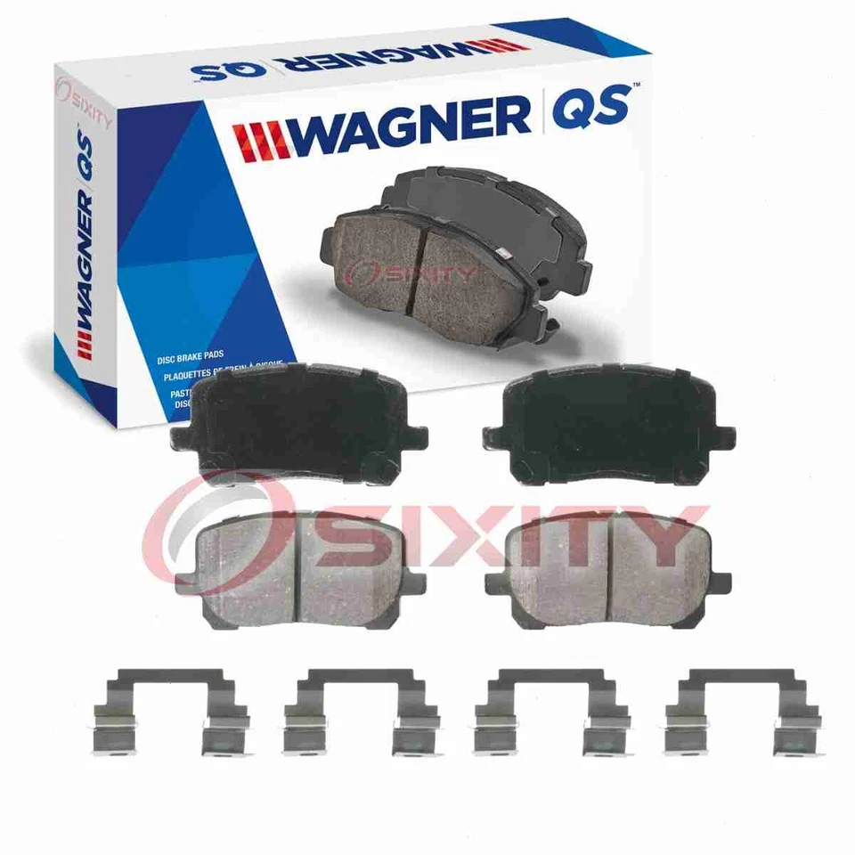 Juego de pastillas de freno de disco delanteras Wagner QS para Pontiac Vibe 2003-2008 freno hd Foto 1 de 4