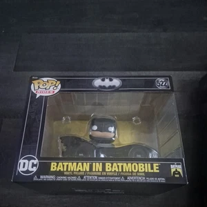 Funko Rides Deluxe DC Comics Batman in Batmobile #522 - Picture 1 of 6