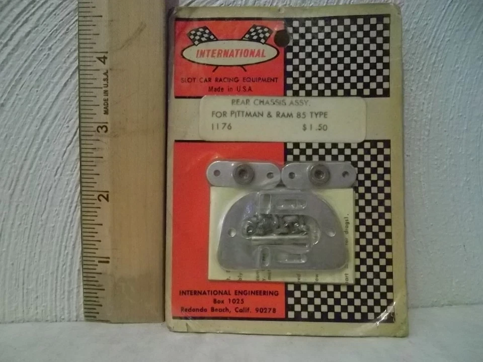 CONJUNTO DE CHASIS TRASERO INTERNATIONAL RAIL DRAGSTER #1176 PARA PITTMAN Y RAM 85 Foto 1 de 1