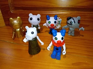 Roblox Piggy 3" Mini Figur Serie 1 Clowny mit Farbhammer + 5 weitere! Konvolut! - Bild 1 von 5