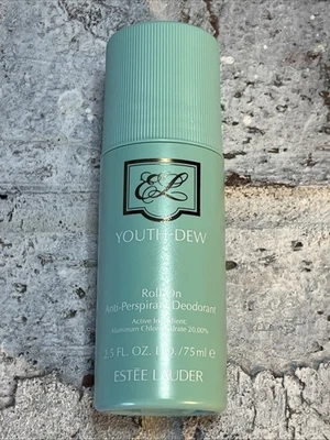 Desodorante antitranspirante Estee Lauder Youth-Dew Roll-On tamanho completo 2,5 flOz novo sem caixa - Imagem 1 de 3