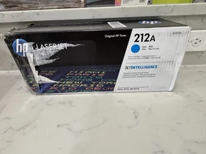 WKŁAD Z TONEREM HP 212A CYAN JET INTELLIGENCE NOWY W OTWARTYM/USZKODZONYM PUDEŁKU - Zdjęcie 1 z 9