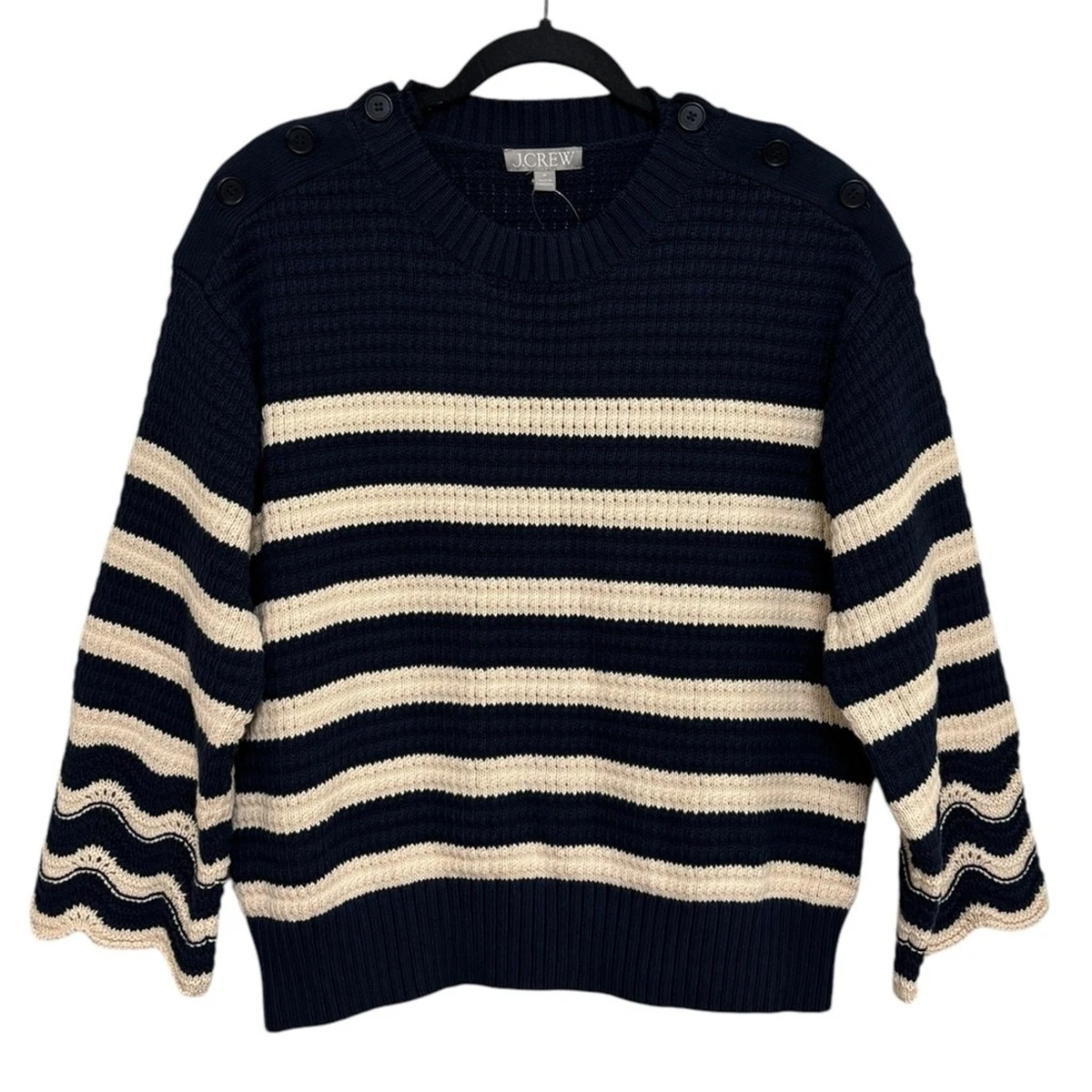 J.CREW Blue Striped Sweaters for Women for sale | eBay