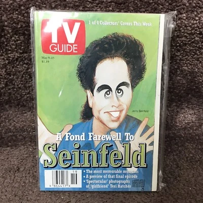 TV Guide A Fond Farewell To Seinfeld Featuring Jerry Seinfeld - Image 1 of 4