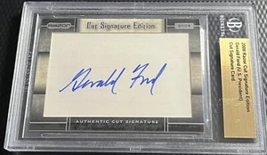 2008 President Gerald Ford Razor Cut Signature Edition Auto - BGS - Picture 1 of 3