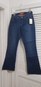 Lucky Brand Sofia Stivali Jeans Denim Blu Scuro, Donna 6/28 R (29X32) - Foto 1 di 6