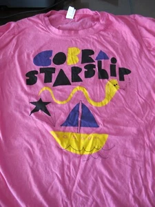 COBRA STARSHIP PINK T-SHIRT Original Early Rare Concert Tee Size M - Picture 1 of 3