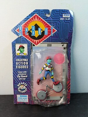 Коллекционная экшн-фигурка ReBoot Enzo Delete Disk запечатанная новая - упаковка изношена - Изображение 1 из 4