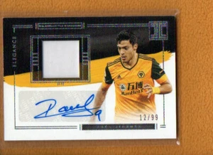 Raul Jimenez 2020-21 Panini Impeccable Elegance Jersey Autograph Auto /99 - Picture 1 of 2