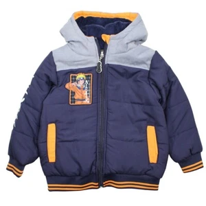 Boys' Parka. Naruto, Navy Blue. 2-14 Years - Picture 1 of 5