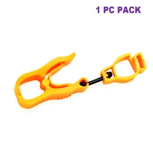 Clip Guanti Portamorsetto Grabber Attacco di Sicurezza Guanti Asciugamano Vetro Casco GC05 - Foto 1 di 14