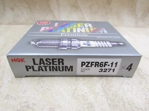 NEW 4 PACK NGK PZFR6F-11 Spark Plug Laser Platinum, 3271 - Bild 1 von 2