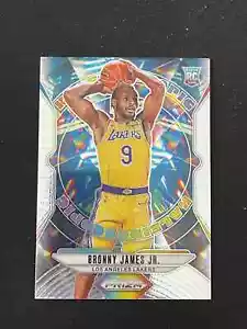 Bronny James Jr. 2024-25 Panini Prizm RC Base Caleidoscopica #17 - Foto 1 di 2