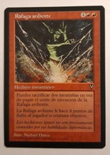 Mtg/rafaga Burning/well/visions/near mint ENGLISH 1996