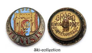 Insigne-Miniature à vis - S.P.E.S. TUNISIE. Drago, Beranger - Picture 1 of 2