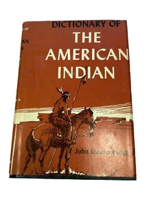Dictionary of the American Indian-John Stoutenburgh Jr. 1960 Philosophical - Picture 1 of 6