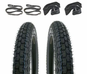 Zündapp KS 80 Reifen Schlauch Satz 2 3/4 x 17 Zoll - Bild 1 von 1