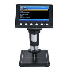 Digital Microscope 4.3-inch 1000X Magnification LCD Microscope Portable P5N6